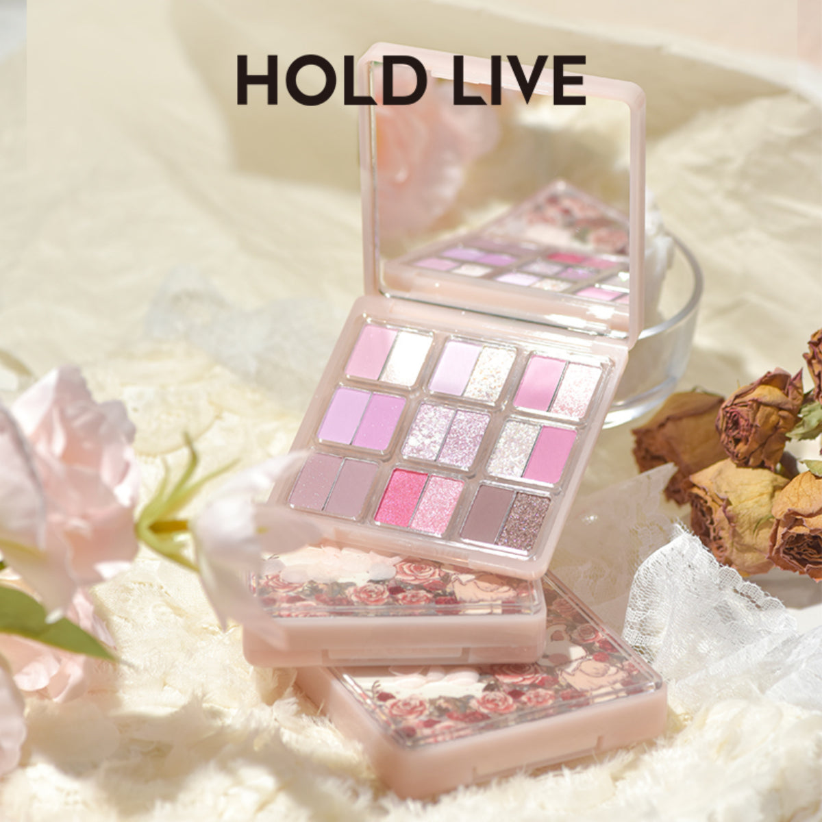 HOLD LIVE Secret Garden Eyeshadow Palette 18 Colors HL692