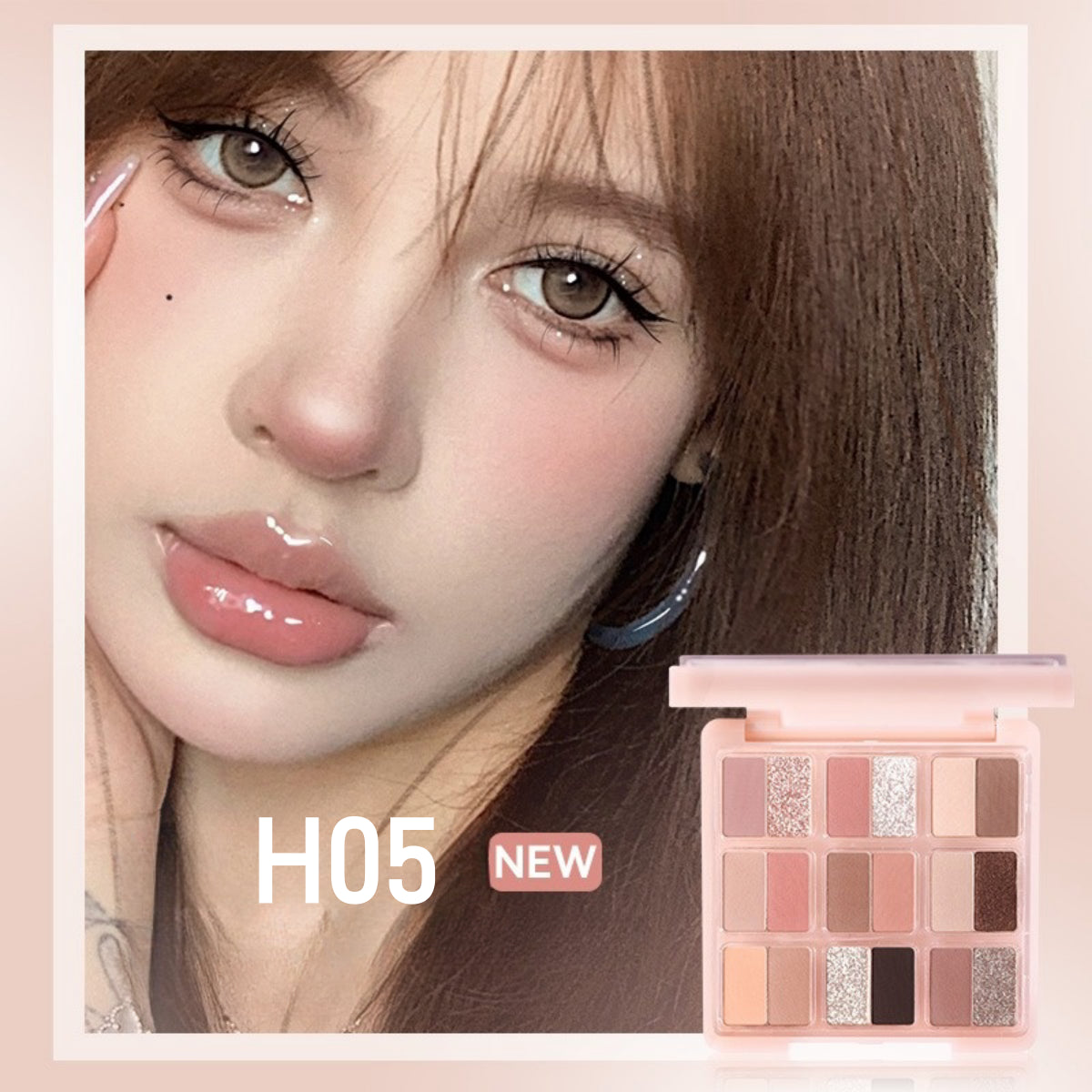 HOLD LIVE Secret Garden Eyeshadow Palette 18 Colors HL692