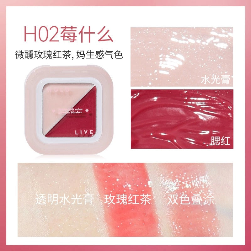 HOLD LIVE Sweetish Glazed Blush Cream HL766