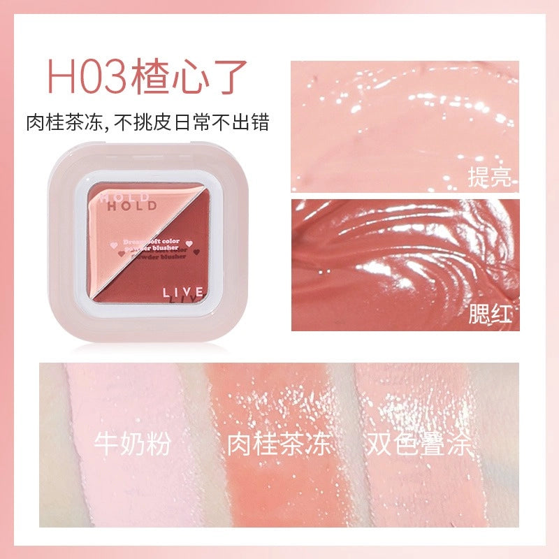 HOLD LIVE Sweetish Glazed Blush Cream HL766