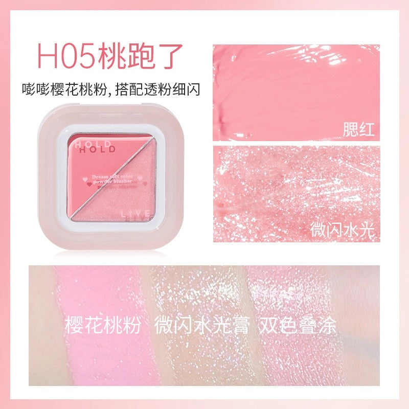 HOLD LIVE Sweetish Glazed Blush Cream HL766