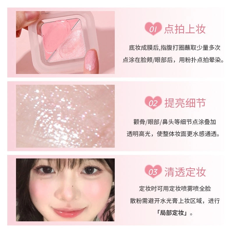 HOLD LIVE Sweetish Glazed Blush Cream HL766