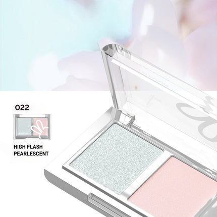 HYNTOOR - Rich Spring of Flowers Eyeshadow Duo 3g