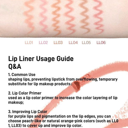 INTOYOU - Colorful Lip Liner 500mg