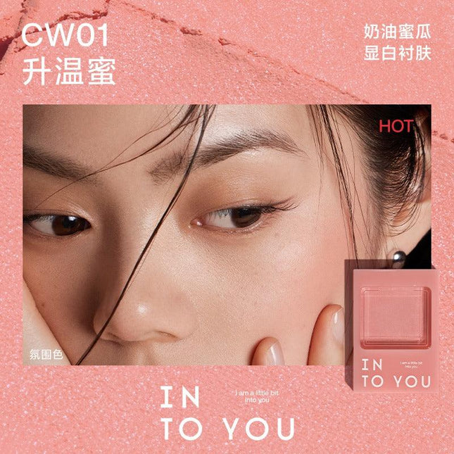 INTOYOU - Cool Tone Single Blush 3.3g