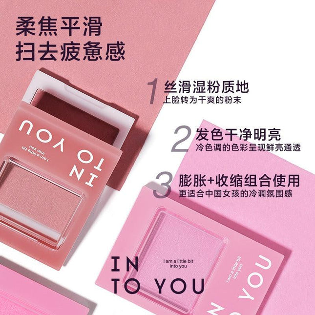 INTOYOU - Cool Tone Single Blush 3.3g