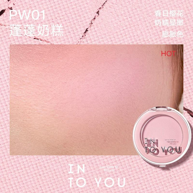 INTOYOU - Fluffy Pillow Single Blusher 5g
