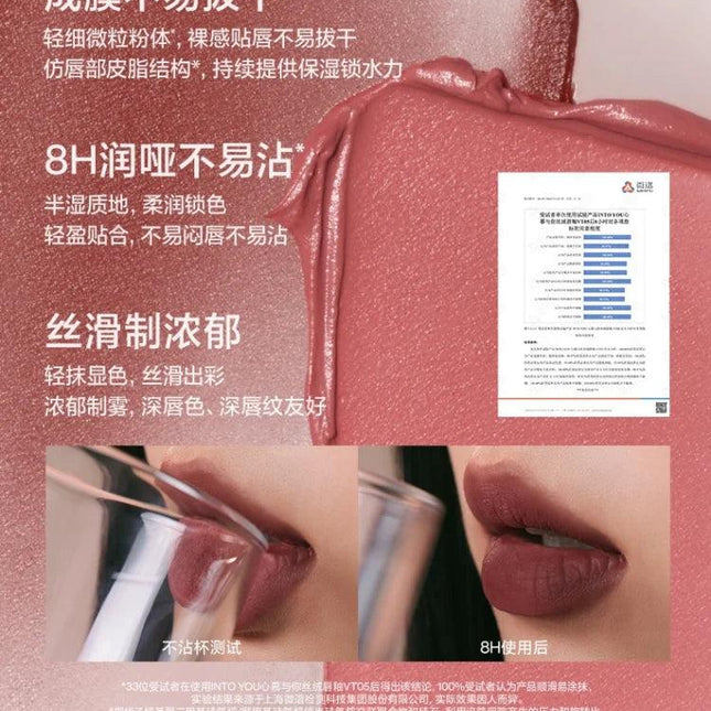 INTOYOU - Glow Lip Tint n Velvet Lip Matt 2.6g