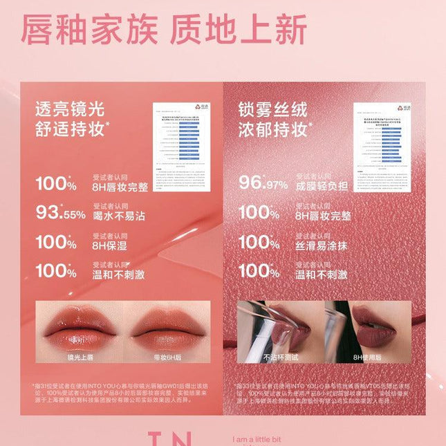 INTOYOU - Glow Lip Tint n Velvet Lip Matt 2.6g