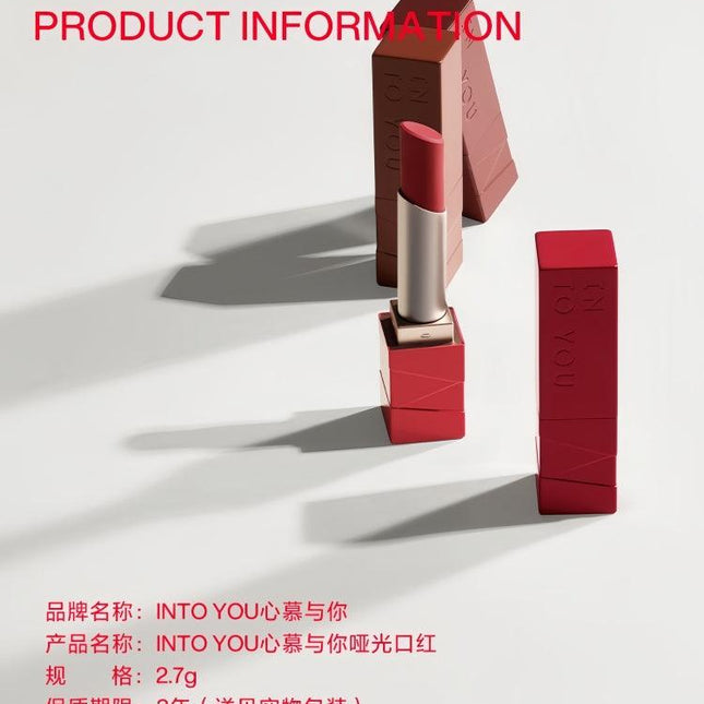 INTOYOU - Matte Lipstick 2.7g