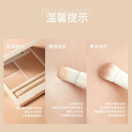 INTO YOU Multiple Concealer Palette IY041 - Chic Decent