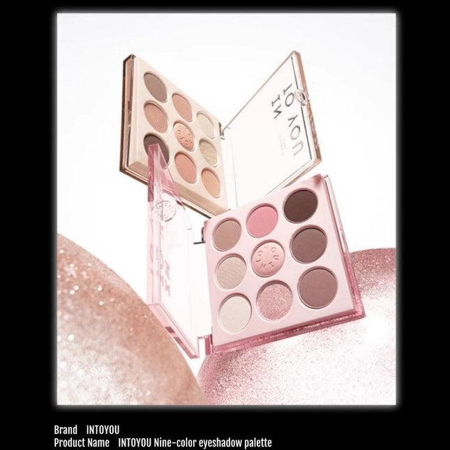 INTOYOU - Nine-color Eyeshadow Palette 7.2g