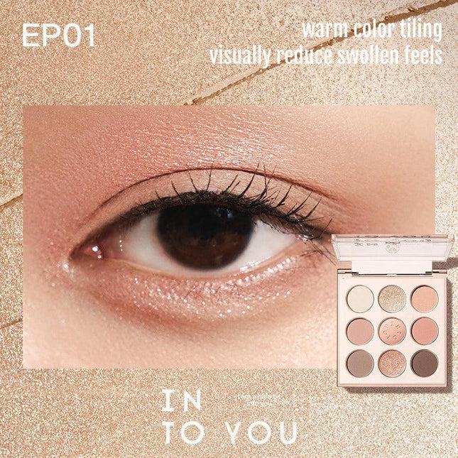 INTOYOU - Nine-color Eyeshadow Palette 7.2g