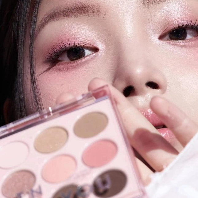 INTOYOU - Nine-color Eyeshadow Palette 7.2g