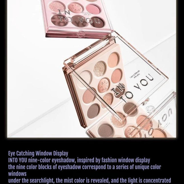 INTOYOU - Nine-color Eyeshadow Palette 7.2g