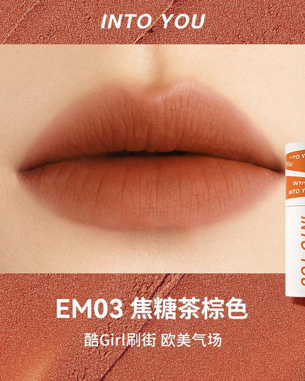 【3BY50%OFF】INTO YOU Lip Tip At Finger Lip Gloss Matte/Glossy IY023