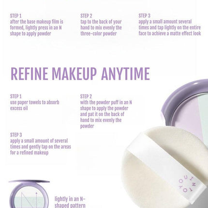 INTOYOU - Three Color Finishing Powder 7g