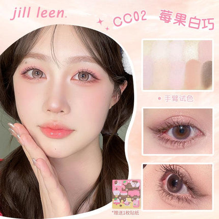 JILL LEEN Chocolate 9 Colors Eye Palette JL024