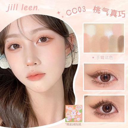 JILL LEEN Chocolate 9 Colors Eye Palette JL024