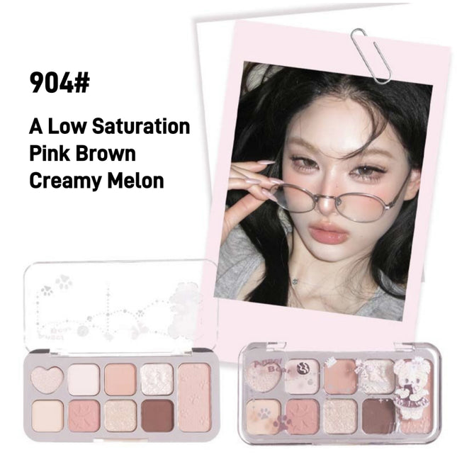 JillLeen - 9 Colors All in One Eye Palette 8g