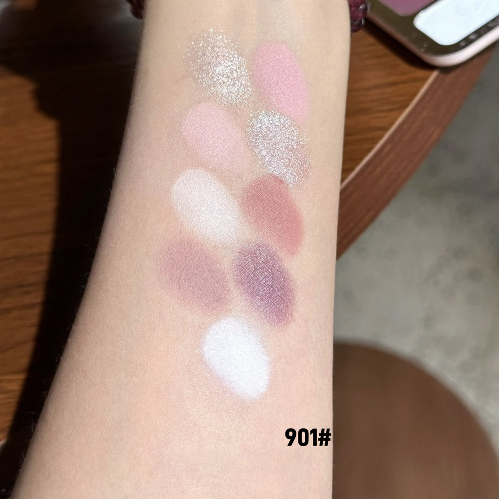 JillLeen - 9 Colors All in One Eye Palette 8g