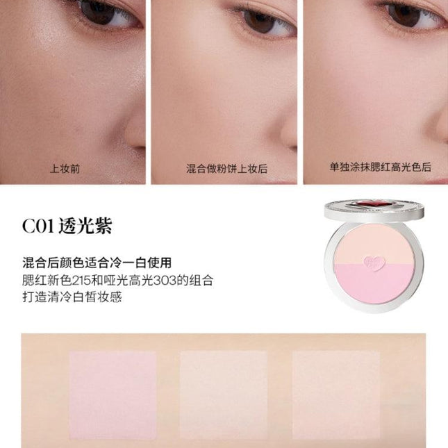 JOOCYEE - Chupa Chups Spicy Sweets Makeup Collab Blush Glazed Rouge