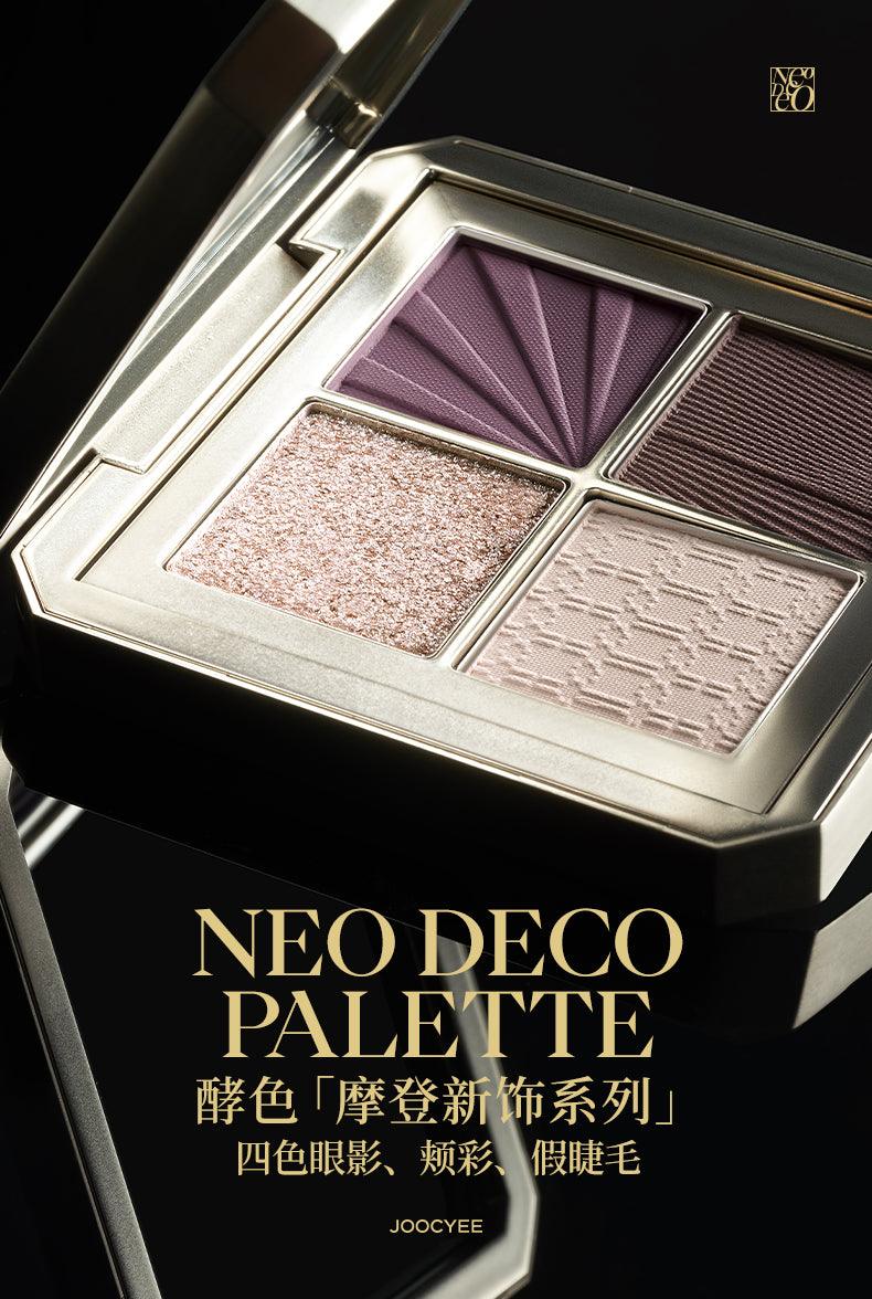 Joocyee Neo Deco Palette Eyeshadow Highlight Blush JC036 - Chic Decent