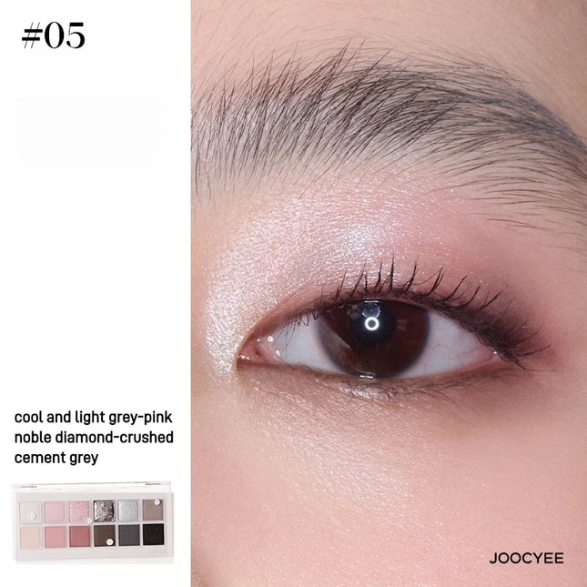 JOOCYEE - [#01-#05] 12 Shades Eyeshadow Palette 14g