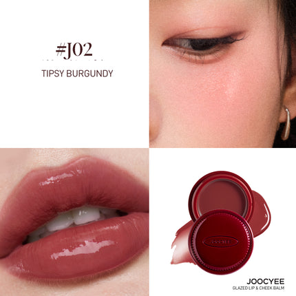 JOOCYEE - [Tipsy Night] Lip n Cheek Balm Glazed or Matte 6g