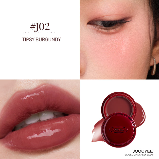 JOOCYEE - [Tipsy Night] Lip n Cheek Balm Glazed or Matte 6g