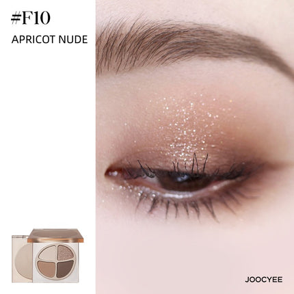 JOOCYEE - [Tipsy Night] Mini Quad Eyeshadow 4.3g