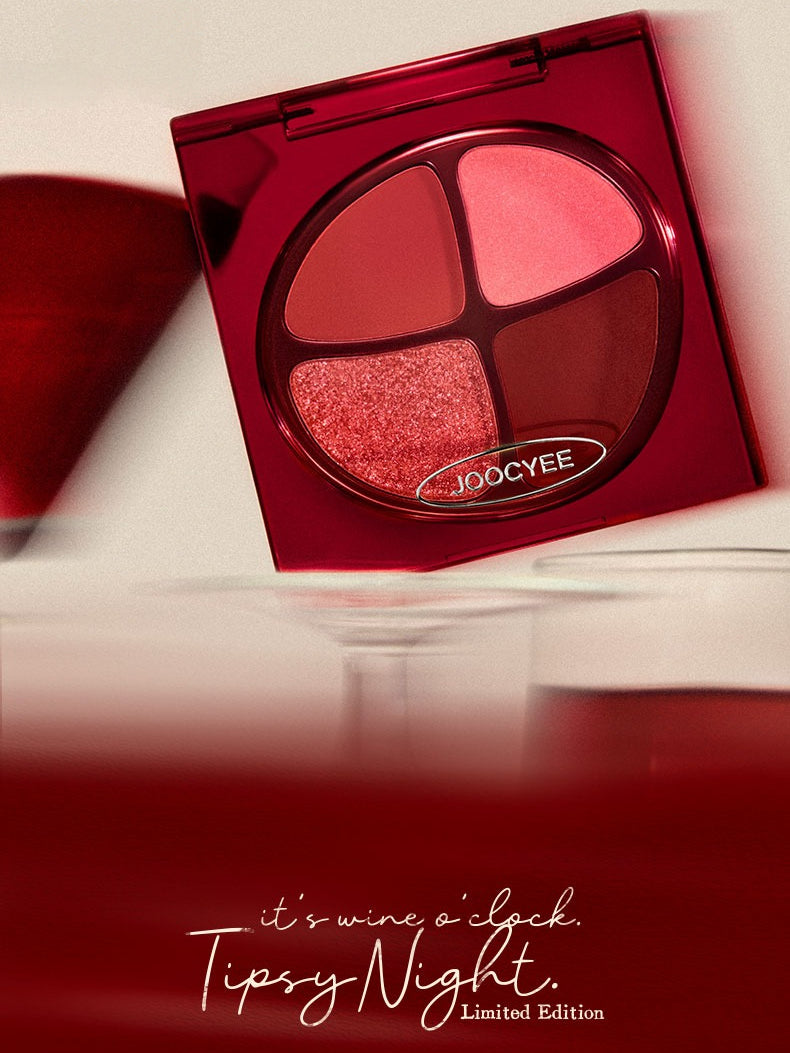 [Tipsy Night] Joocyee Mini Quad Eyeshadow 4.3g
