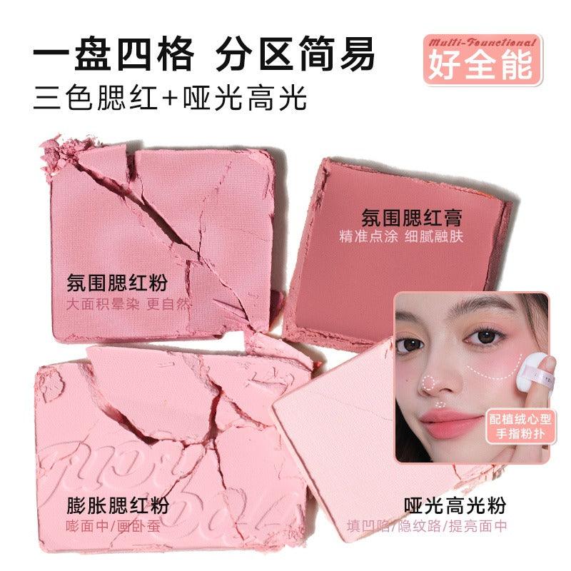 Judydoll Blush N Highlight Palette JD176