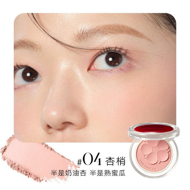 Judydoll -  Glazed Blush Powder Matte Makeup 4.6g