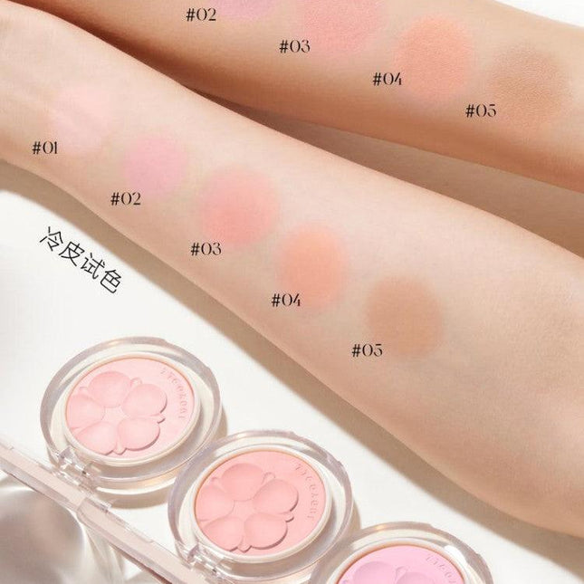Judydoll -  Glazed Blush Powder Matte Makeup 4.6g