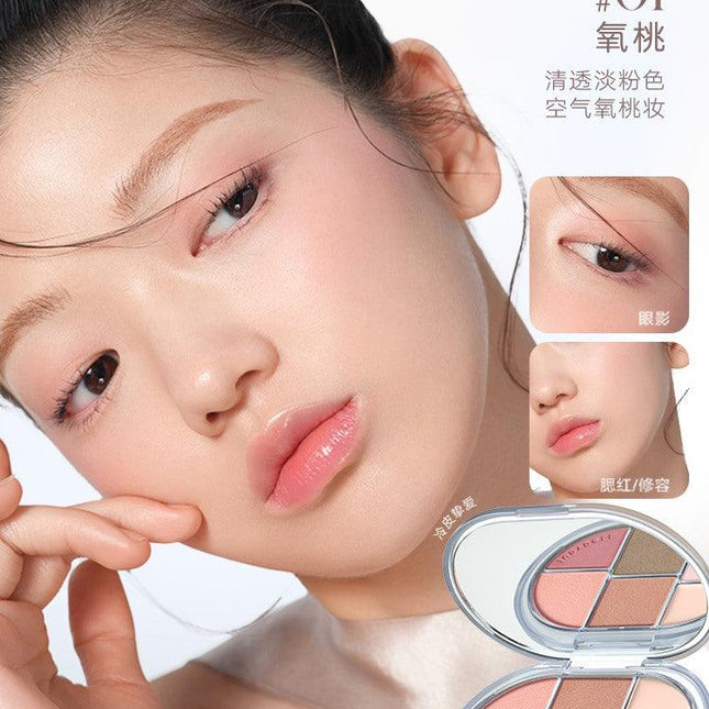 Judydoll -  Glazed Face Makeup Palette Matte Makeup 11g