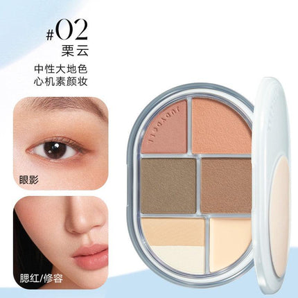 Judydoll Glazed Face Makeup Palette Matte Makeup JD167