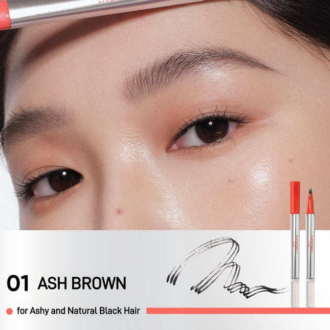 Judydoll Live -  Dual End Liquid Brow Pen 1ml 0.8ml Live Series