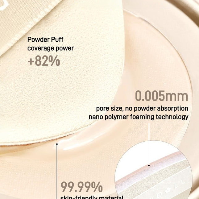 Judydoll -  Moisturizing Cushion Foundation 14g