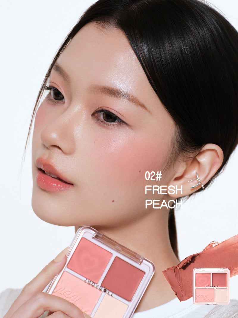 Judydoll Blush N Highlight Palette 9g