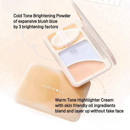 Judydoll -  Brighten Palette Duo 8g