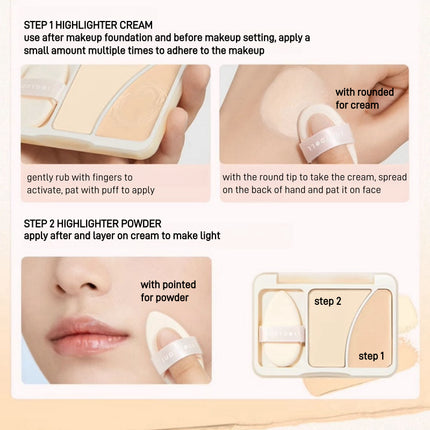 Judydoll -  Brighten Palette Duo 8g