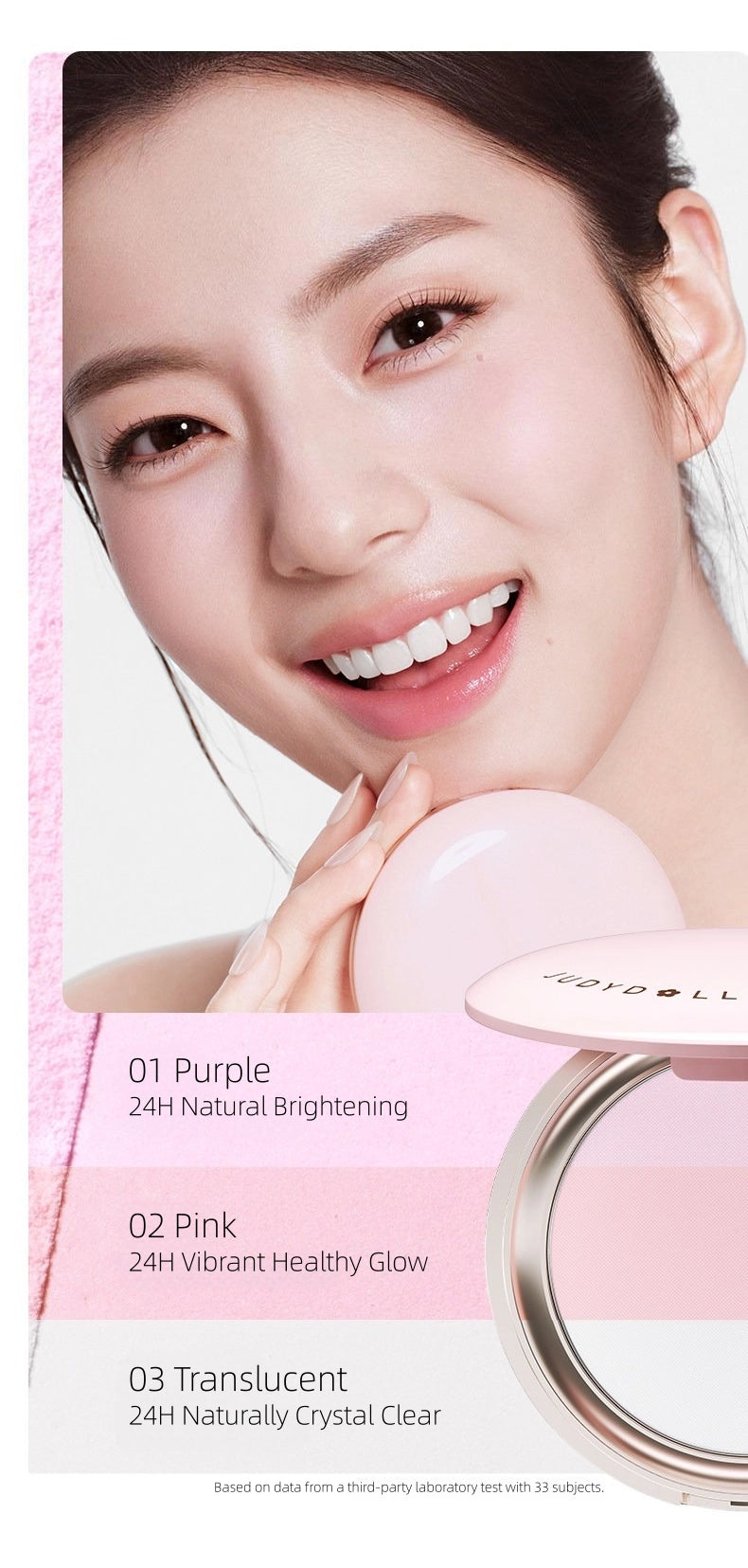 Judydoll - Velvety Matte Long-Wear Powder 8g