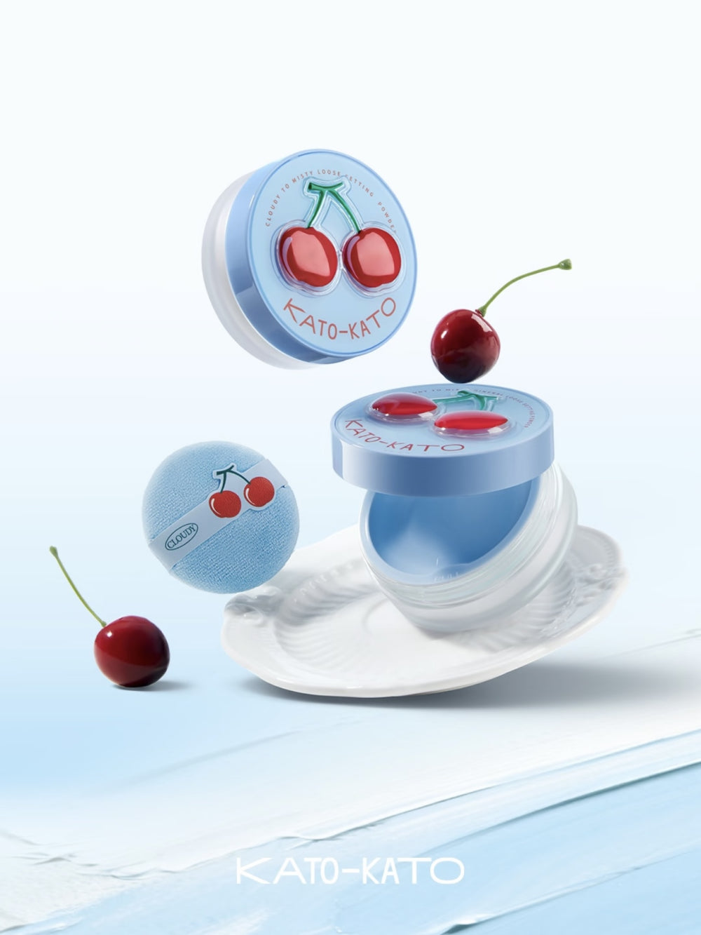 KATOKATO - Cherry Me Setting Powder 6.5g/8g
