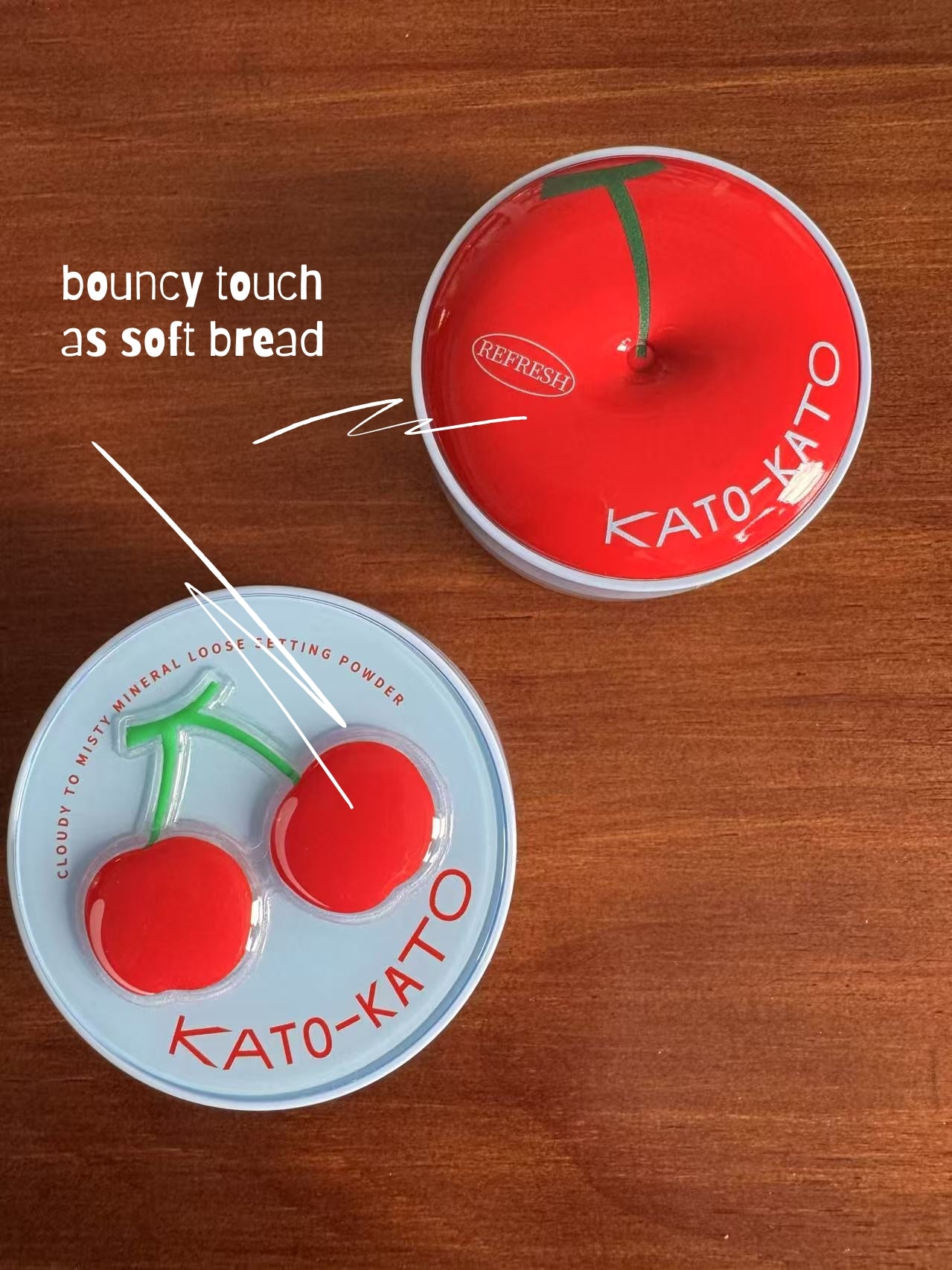 KATOKATO - Cherry Me Setting Powder 6.5g/8g