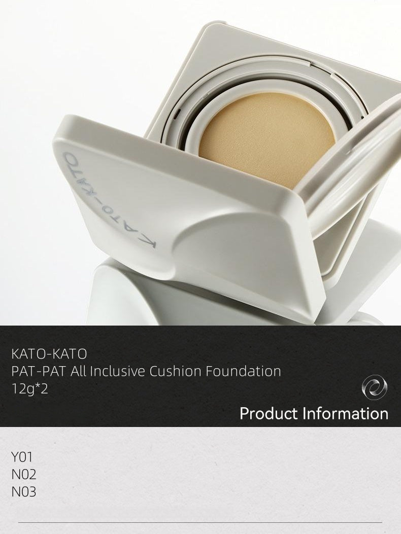 KATO-KATO PAT-PAT 全包气垫粉底液 12g*2