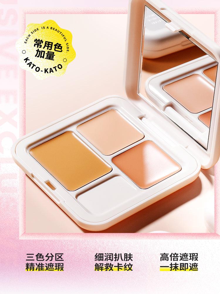 KATO Maiko Fancy Cheese Nude Wear Concealer Palette KT014 - Chic Decent