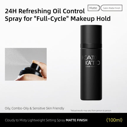 KATOKATO - Cloudy to Misty Lightweight Setting Spray 100ml