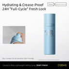 Dewy Finish/Blue Bottle