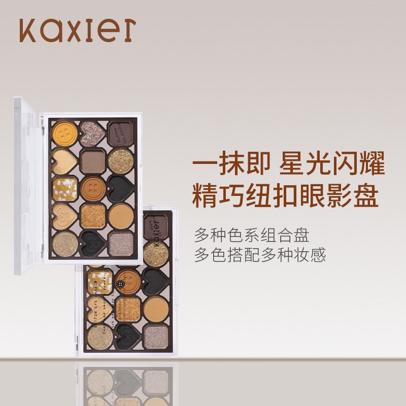 KAXIER Button Series Eye Palette 15 Colors K8739